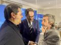 José María Bellido, Adolfo Molina y Miguel Ángel Torrico