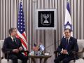 US Secretary of State Antony Blinken (L) meets with Israeli President Isaac Herzog on January 30, 2023 in Jerusalem. (Photo by RONALDO SCHEMIDT / POOL / AFP)