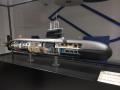 Maqueta del submarino S-80 en el Astillero de Cartagena