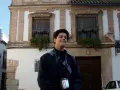 Carlo Acutis, en la plaza de las Bulas