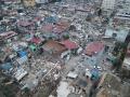 Vista aérea de un distrito de la ciudad turca de Hatay tras el desastre