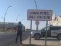 Una patrulla de la Guardia Civil en el puesto de Hinojosa del Duque.