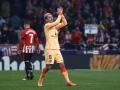 Antoine Griezmann ovacionado tras ser sustituido ante el Athletic Club de Bilbao