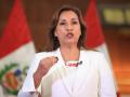 Fotografía cedida por la Presidencia del Perú, que muestra a la presidenta Dina Boluarte