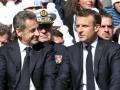 Nicolas Sarkozy y Emmanuel Macron