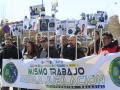 Plataforma por una Jubilación Digna y la Plena Equiparación Salarial de Policías y Guardias Civiles se ha cocentrado frente a la Moncloa