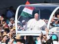 El Papa Francisco, en su primera visita a Hungría en 2021