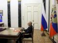 Putin reunido virtualmente con su Consejo de Seguridad