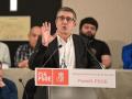 El portavoz del PSOE en el Congreso, Patxi López, interviene durante el Comité Provincial del PSDEG-PSOE provincial de La Coruña