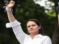 Svetlana Tijanóvskaya, la candidata bielorrusa condenada en rebeldía