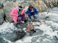 Erika y su marido Helmut Simon descubrieron a Otzi incrustado en el hielo