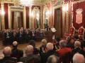 El acto institucional ha tenido lugar en el Salón del Trono del Palacio de Navarra