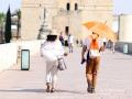 Turistas en el Puente Romano de Córdoba