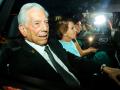 Mario Vargas Llosa and Patricia Llosa during wedding of Josefina Vargas Llosa and Emiliano Camarena in Lima on Saturday 04 March 2023