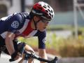 Hannah Arensman se retiro tras perder ante una ciclista trans