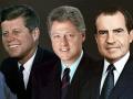 Roosevelt, John F. Kennedy, Bill Clinton y Richard Nixon