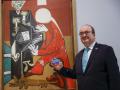 Miquel Iceta durante su visita al Museo Picasso