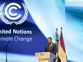 Pedro Sánchez en la Cumbre del Clima celebrada en Egipto en 2022