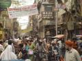 Ambiente en una calle de Delhi