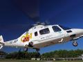 Helicóptero sanitario del 061.