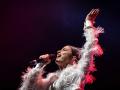 Blanca Paloma, actuando en la pre-party 'Eurovision in Concert' celebrada en Ámsterdam