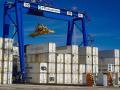 Contenedores de mercancías en el Puerto de Algeciras