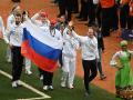 Parte de la delegación rusa en la participación de esta competición deportiva en Venezuela