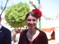 La ministra de Justicia, Pilar Llop, durante su visita a la Feria de Abril de Sevilla