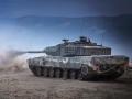 Un tanque Leopard 2E del Ejército de Tierra en acción