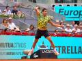 Carlos Alcaraz, en su partido de cuartos de final del Mutua Madrid Open