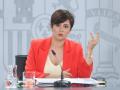 La portavoz del Gobierno Isabel Rodríguez en rueda de prensa
