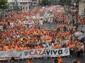 La Federación de Caza de la Comunidad Valenciana celebró una manifestación el pasado día 6