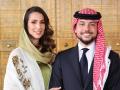 Jordan's Crown Prince Hussein (or Al Hussein) bin Abdullah II engaged to Rajwa Khaled bin Musaed bin Saif bin Abdulaziz Al Saif  during his engagement ceremony Jordan's Crown Prince Engagement  in Riyadh, Saudi Arabia, on August 17, 2022.