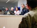 La ministra visita el Mando de Operaciones (MOPS) en la Base de Retamares en Pozuelo de Alarcón, Madrid