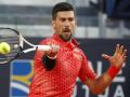 Novak Djokovic, en su estreno en Roma este viernes