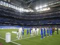 El Getafe ha hecho pasillo al Madrid en el Bernabéu