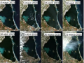 Imágenes de satélite del Mar Menor