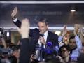 El primer ministro griego y líder del partido político Nueva Democracia, Kyriakos Mitsotakis, tras su victoria electoral