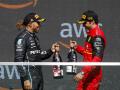 Lewis Hamilton y Carlos Sainz comparten podio en 2022