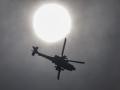 Un helicóptero de ataque Apache al noroeste de Seúl, Corea del Sur