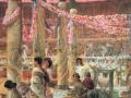 Caracalla y Geta: Pelea de osos en el Coliseo, Lawrence Alma-Tadema, 1907