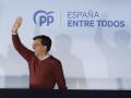 El alcalde de Madrid y candidato a la reelección por el PP José Luis Martínez Almeida
