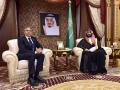 El príncipe heredero de Arabia Saudí, Mohammed bin Salman, se reúne con el secretario de Estado de los EE. UU., Antony Blinken