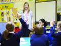 Clase de primaria en una escuela