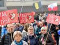 Manifestantes provida en Polonia