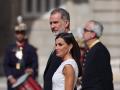Los Reyes Felipe y Letizia en una foto de archivo