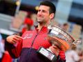 Novak Djokovic celebra su Grand Slam 23