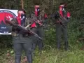 Guerrilleros del ELN en Colombia
