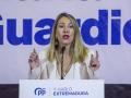 La candidata del PP en Extremadura, María Guardiola