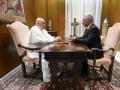 El Papa y Díaz Canel han mantenido un encuentro durante 40 minutos